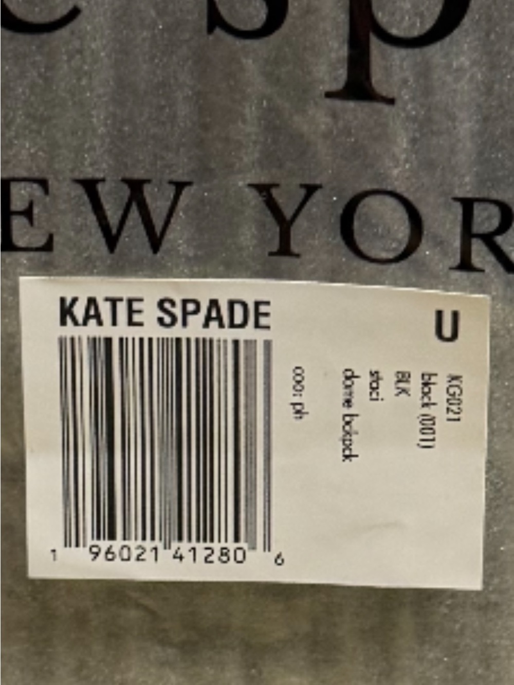 kate spade black Staci Dome backpack - Picture 3 of 3